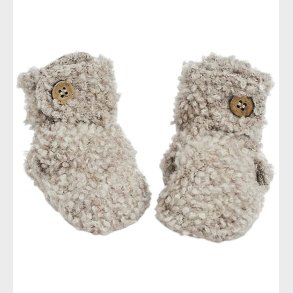 Smallstuff Hjemmesko - Uld - Natur Melange