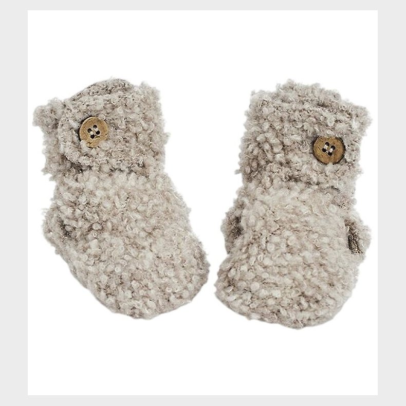 Smallstuff Hjemmesko - Uld - Natur Melange