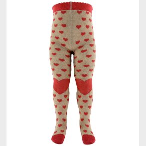 Hust and Claire Str�mpebukser - HCFrankie - Biscuit m. Hjerter