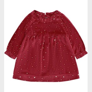 Hust and Claire Kjole - Velour - HCKis - Teaberry m. Guld