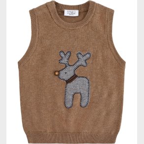 Hust and Claire Vest - Strik - HCPerry Deer - Coffee Melange