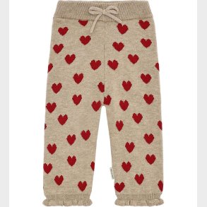 Hust and Claire Bukser - Strik - HCLisa - Biscuit m. Hjerter