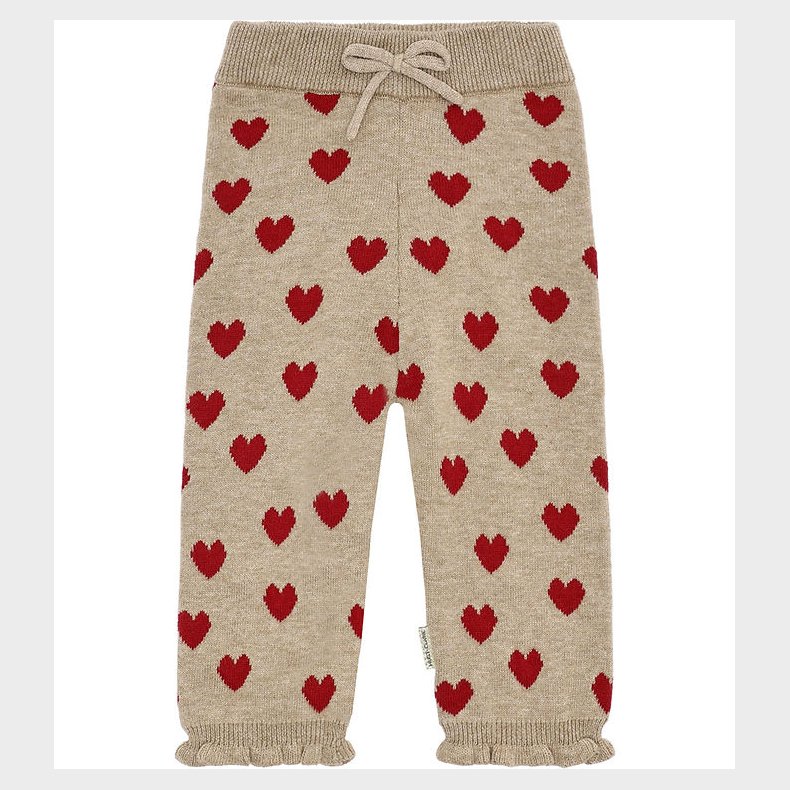 Hust and Claire Bukser - Strik - HCLisa - Biscuit m. Hjerter