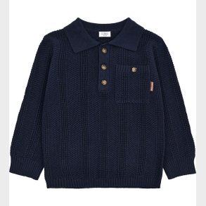 Hust and Claire Bluse - Strik - HCPelle - Structure - More Navy