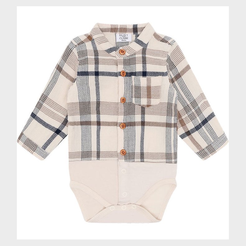 Hust and Claire Skjortebody l/ - HCBertil - Nostalgia - Kit