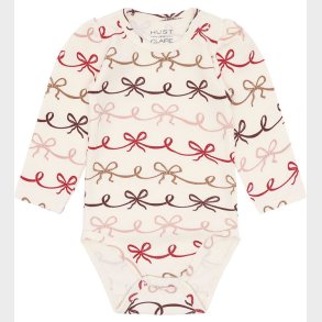 Hust and Claire Body l/ - Rib - HCBritt - Bow - Sugar