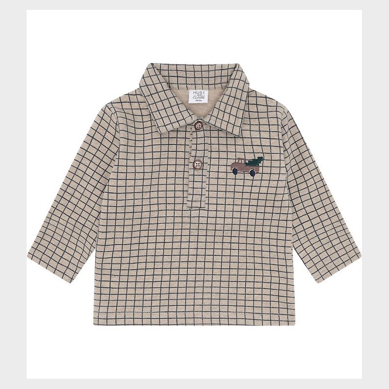 Hust and Claire Sweatshirt - HCSofus - Biscuit m. Tern