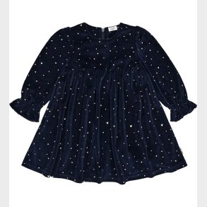 Hust and Claire Kjole - Velour - HCDonna - More Navy m. Guld Hje