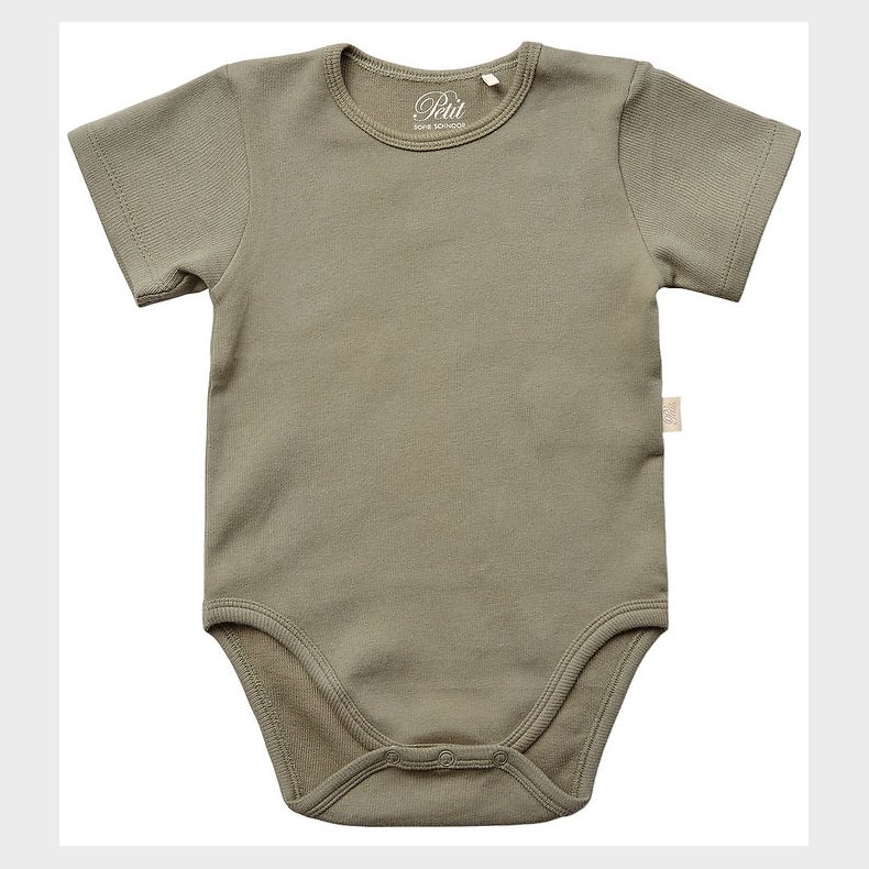 Sofie Schnoor Body l/ - Rib - Dusty Green