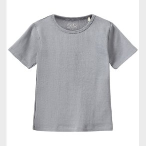 Sofie Schnoor T-shirt - Rib - Stone Blue