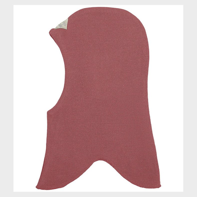 Racing Kids Elefanthue - Uld/Bomuld - 2-lags - Warm Dusty Rose