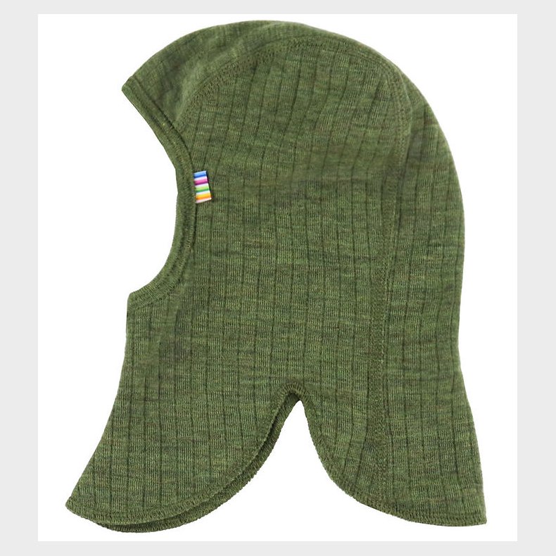 Joha Elefanthue - Uld - Rib - 2-lags - Mrk Oliven