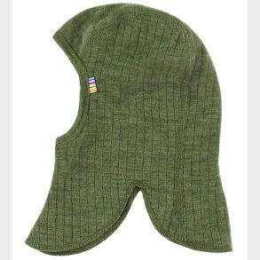 Joha Elefanthue - Uld - Rib - 2-lags - Mrk Oliven