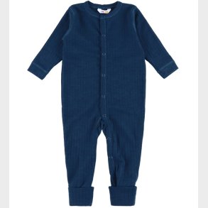 Joha Natdragt - Uld - Rib - M�rk Turkis