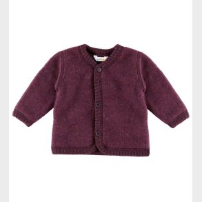 Joha Cardigan - Uld - Blomme