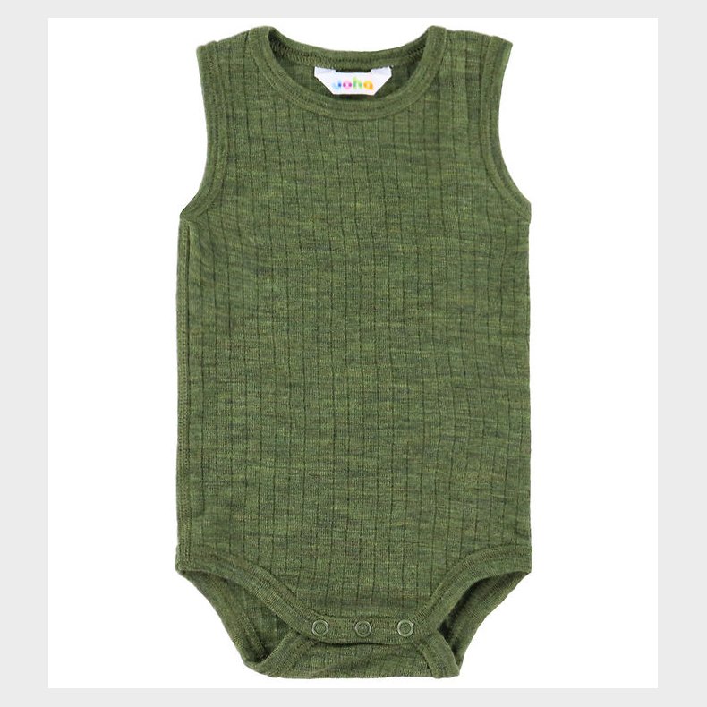 Joha Body u/ - Uld - Rib - Mrk Oliven