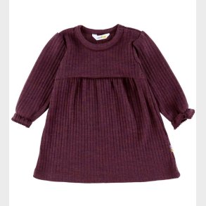 Joha Kjole - Uld - Rib - Blomme