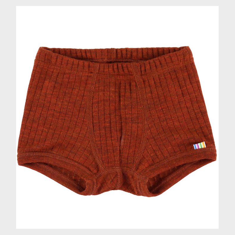 Joha Boxershorts - Uld - Rib - Rust