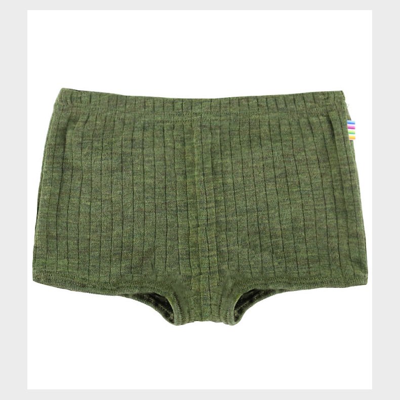 Joha Hipsters - Uld - Rib - Mrk Oliven