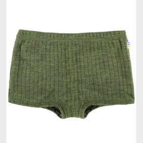 Joha Hipsters - Uld - Rib - Mrk Oliven
