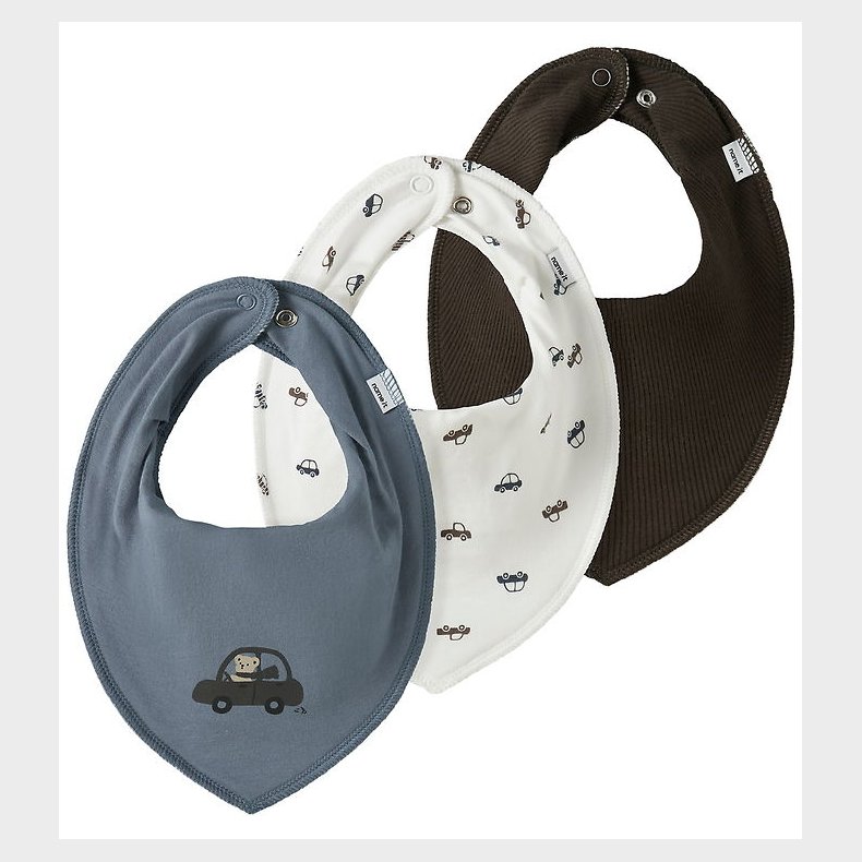 Name It Savlesmkke - Rib - 3-pak - NbmYasim - Flint Stone/Cloud