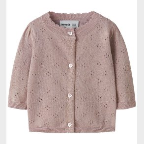 Name It Cardigan - Strik - NbfRolia - Keepsake Lilac