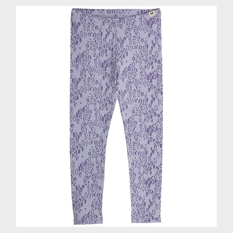 Mini Rodini Leggings - Leopard - AOP - Purple
