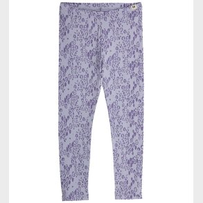 Mini Rodini Leggings - Leopard - AOP - Purple
