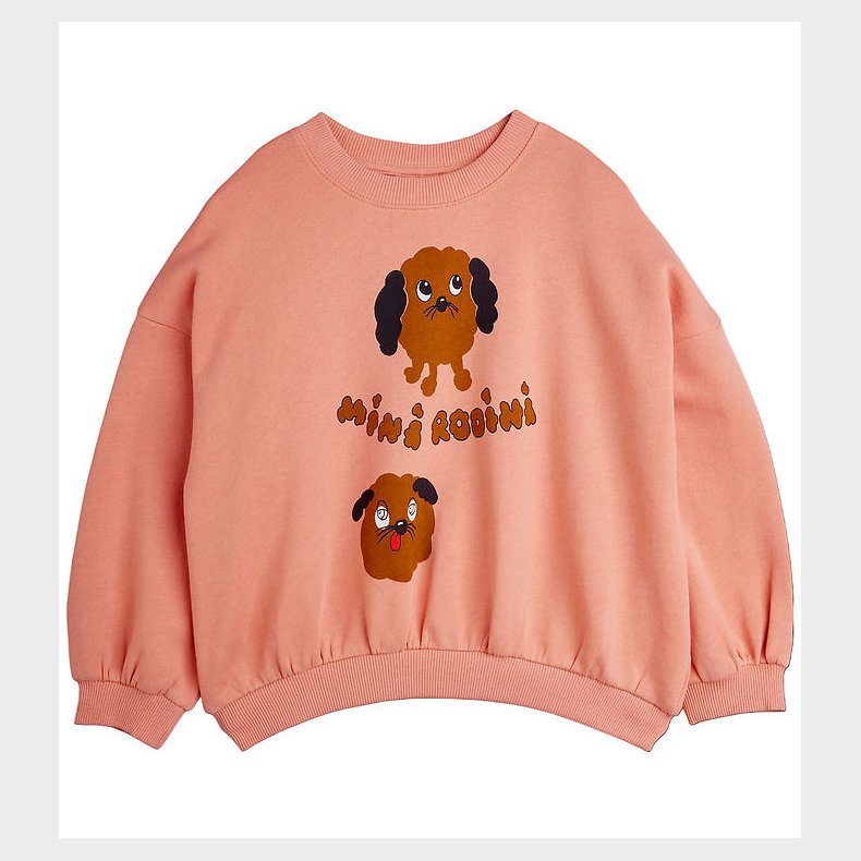 Mini Rodini Sweatshirt - Doggies - Pink