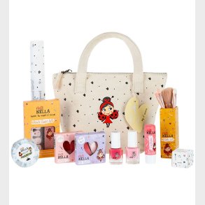 Miss Nella Sminketaske m. Indhold - Happy Birthday to Me Blue -