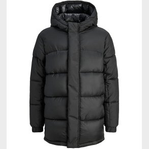 Jack & Jones Dynejakke - Long - JcoUnion - Black