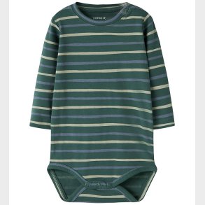 Name It Body l/ - NbmVroels - Bistro Green/Stripes