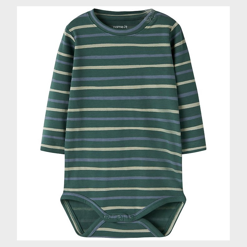 Name It Body l/ - NbmVroels - Bistro Green/Stripes
