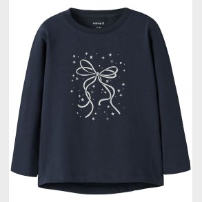 Name It Bluse - NmfViparty - Navy Blazer/Stars Bow
