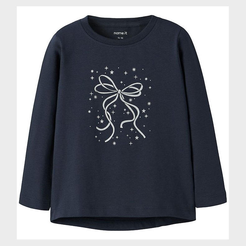 Name It Bluse - NmfViparty - Navy Blazer/Stars Bow