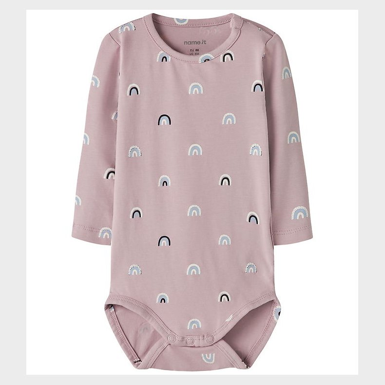 Name It Body l/ - NbfVandora - Keepsake Lilac/Rainbow