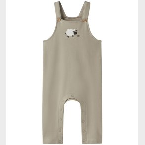 Name It Skkbukser - Sweat - NbmVonne - Island Fossil/Sheep