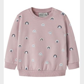 Name It Sweatshirt - NbfVimone - Keepsake Lilac/Rainbow