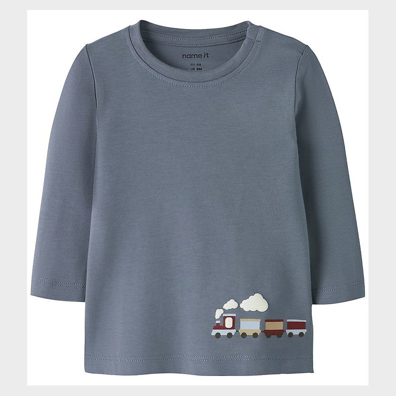 Name It Bluse - NbmVobbi - Flint Stone/Train