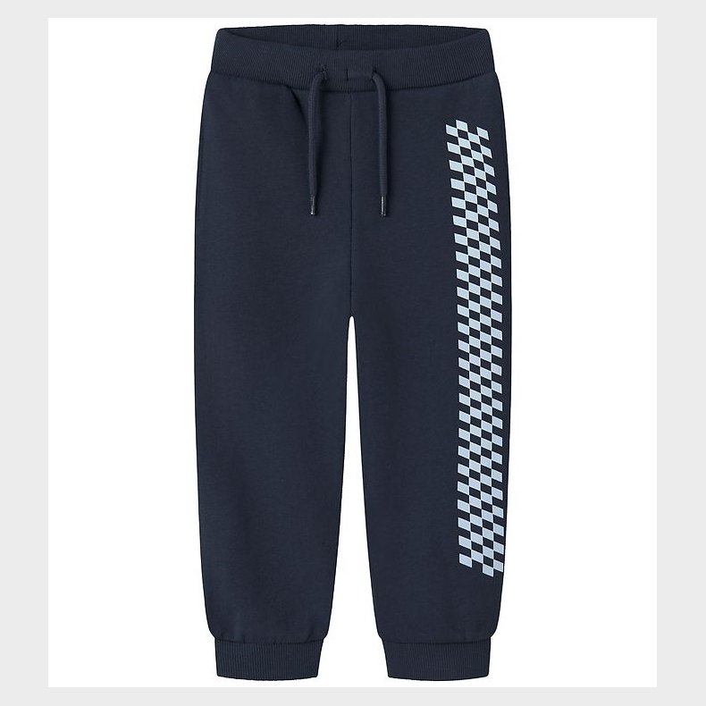 Name It Sweatpants - NmmVoltinus - Navy Blazer/Check Flag