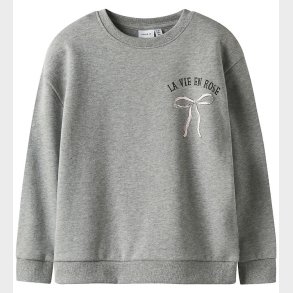 Name It Sweatshirt - NkfRastin - Grey Melange