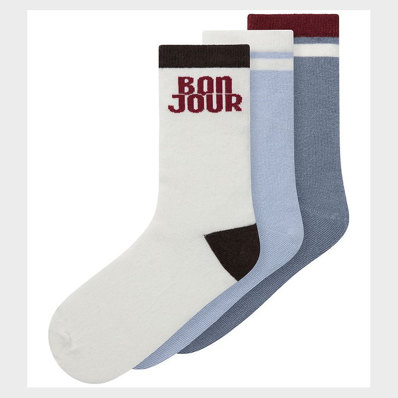 Name It Strmper - 3-pak - NkmRuben - Kentucky Blue