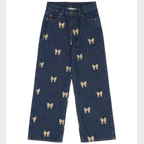 The New Jeans - Wide - TnRaquel - Medium Blue Denim AOP