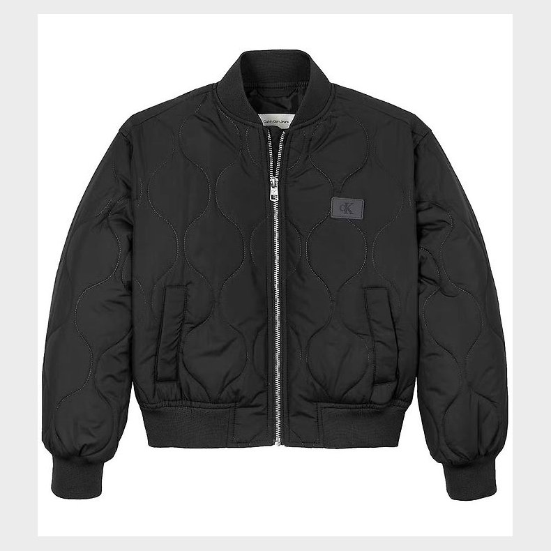 Calvin Klein Dynejakke - Quilted - Sort