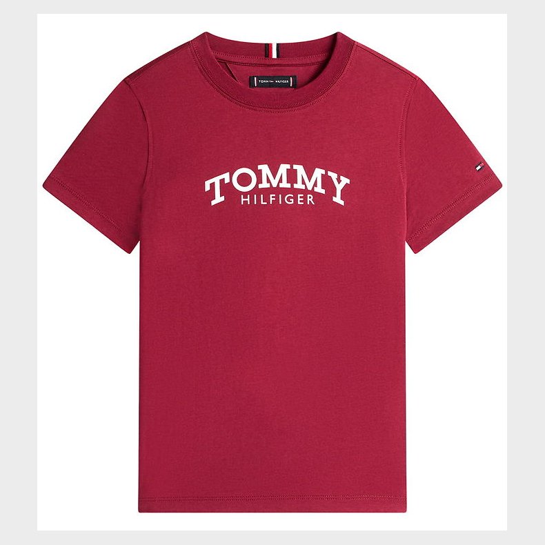 Tommy hilfiger T-shirt - Monotype - Rich Cherrry/Purple