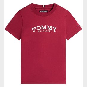 Tommy hilfiger T-shirt - Monotype - Rich Cherrry/Purple