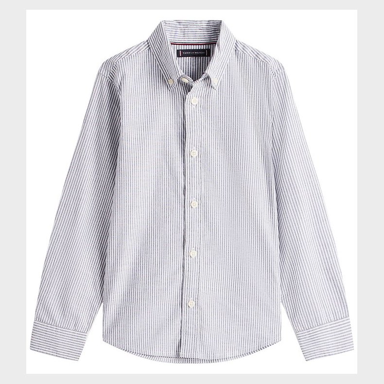 Tommy Hilfiger Skjorte - Dark Night Navy Stripe