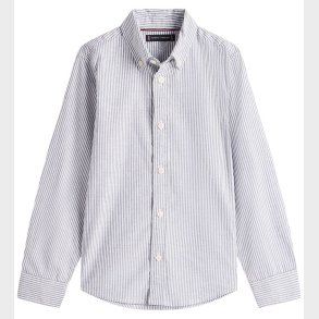 Tommy Hilfiger Skjorte - Dark Night Navy Stripe