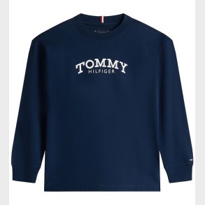 Tommy Hilfiger Bluse - Monotype - Dark Night Navy