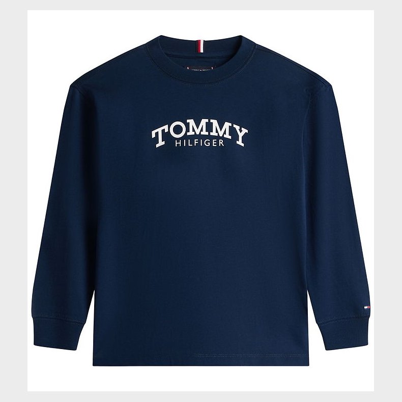 Tommy Hilfiger Bluse - Monotype - Dark Night Navy